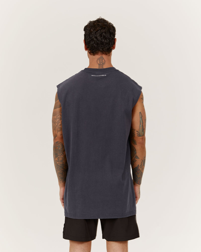 TIMELESS TANK - FADED SLATE