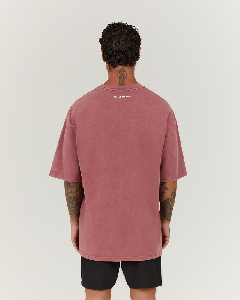 TIMELESS TEE - FADED BERRY