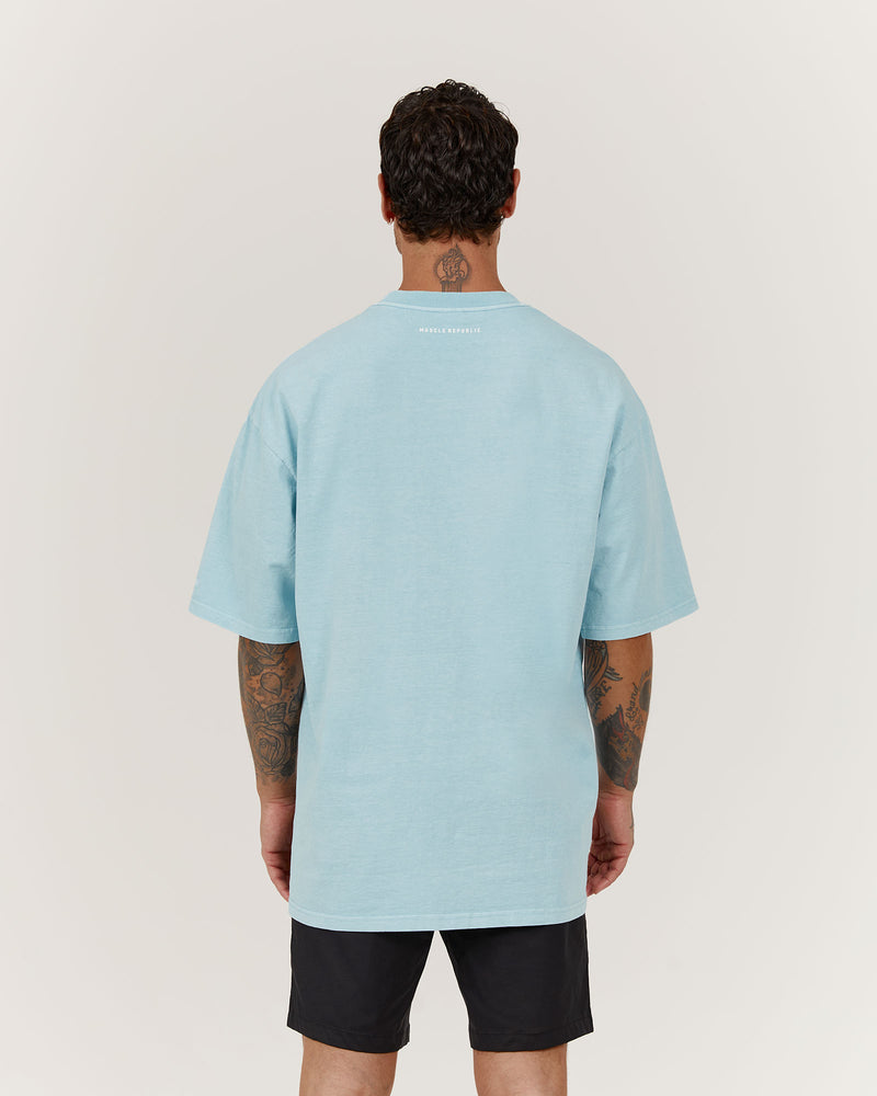 TIMELESS TEE - FADED BLUE