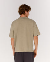 MEN'S BOXY TEE - FADED DUNE