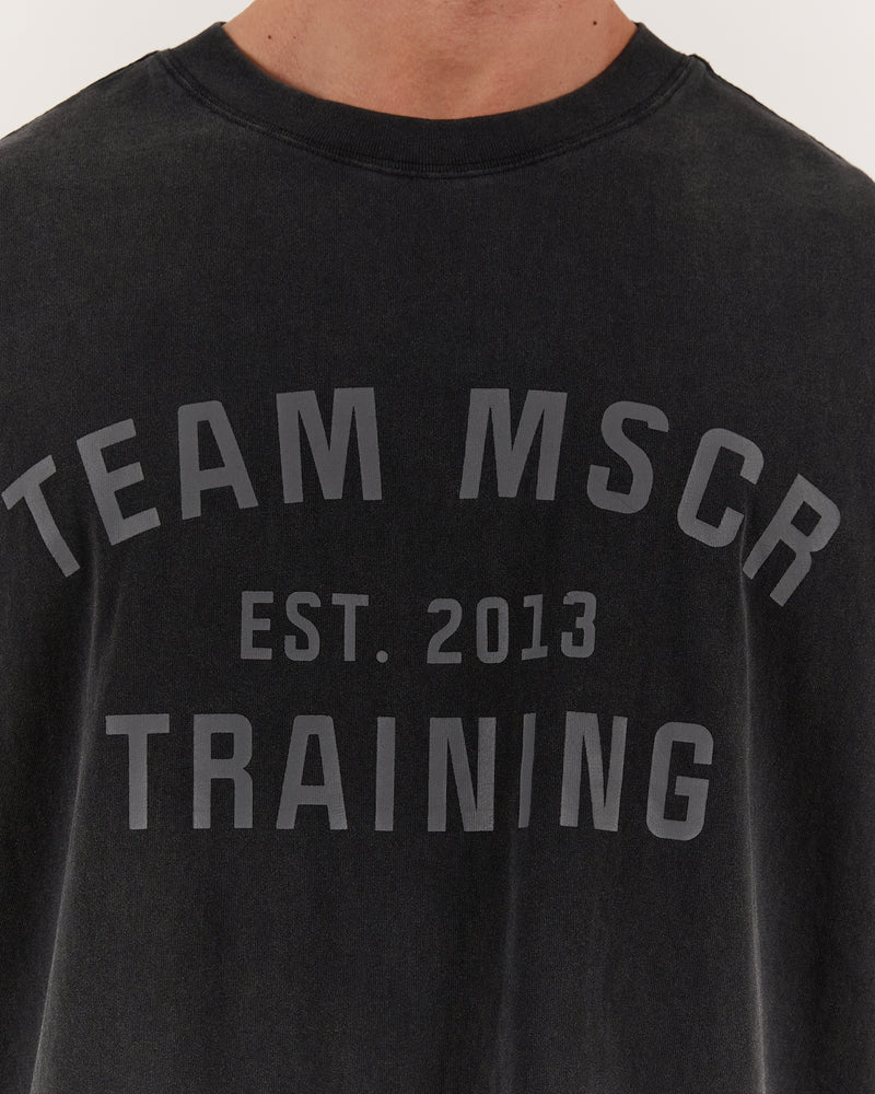 TIMELESS TEAM TRAINING TANK - FADED BLACK
