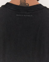 TIMELESS TEAM TRAINING TANK - FADED BLACK