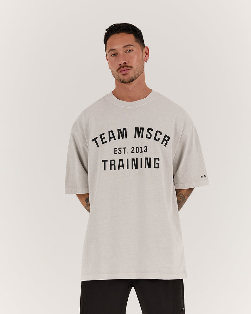 TIMELESS TEAM TRAINING TEE - FADED SEASPRAY