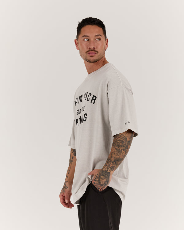 TIMELESS TEAM TRAINING TEE - FADED SEASPRAY