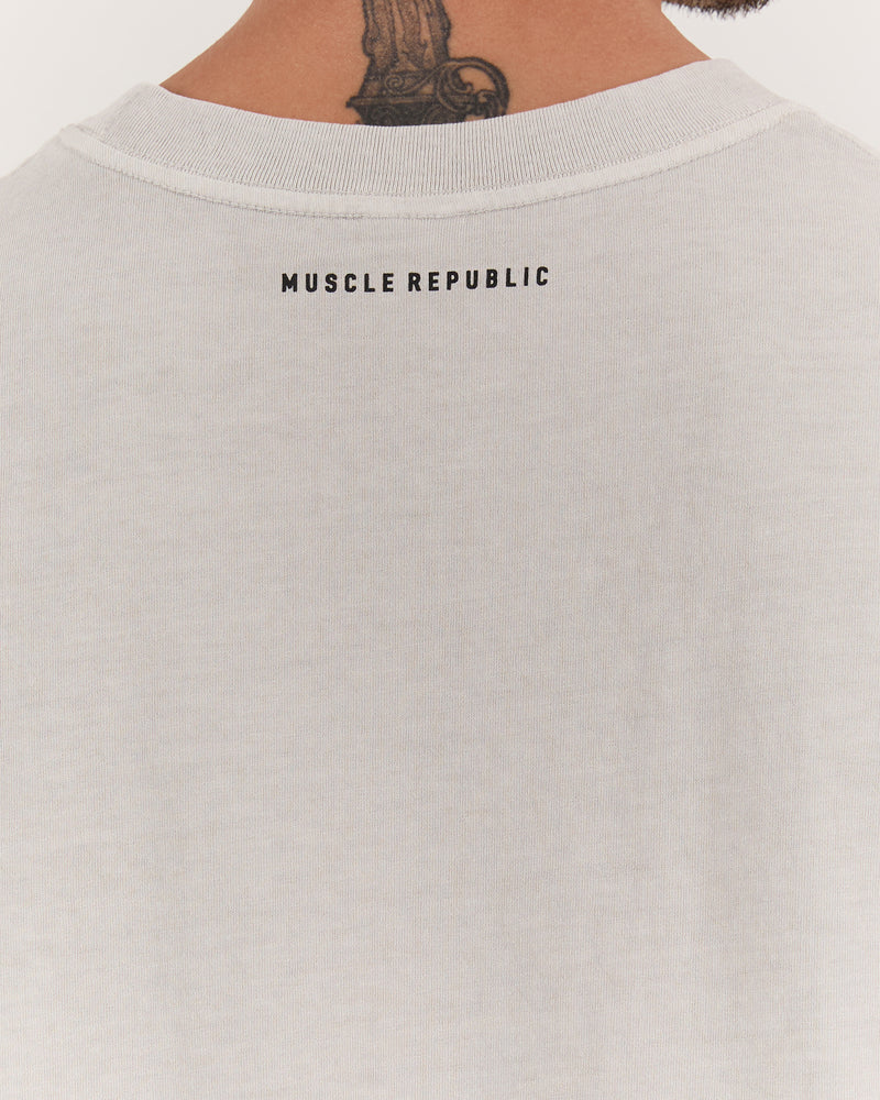 TIMELESS TEAM TRAINING TEE - FADED SEASPRAY