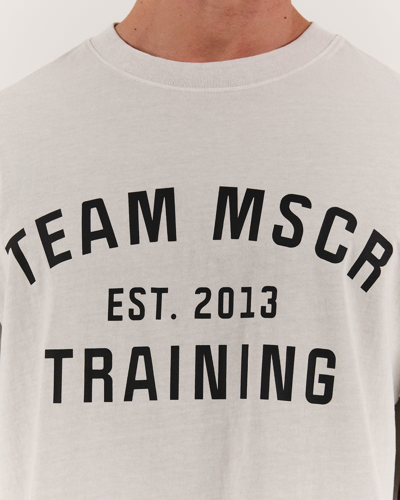 TIMELESS TEAM TRAINING TEE - FADED SEASPRAY