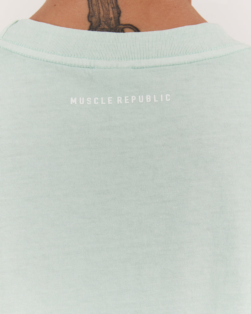 TIMELESS TEE - FADED MINT