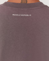 MEN'S OVERSIZED TEE - FADED NIGHTFALL