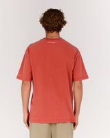 MEN'S OVERSIZED TEE - FADED INFERNO
