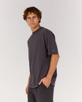 MEN'S OVERSIZED TEE - FADED PHANTOM