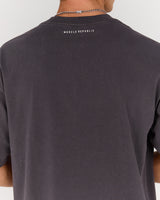MEN'S OVERSIZED TEE - FADED PHANTOM