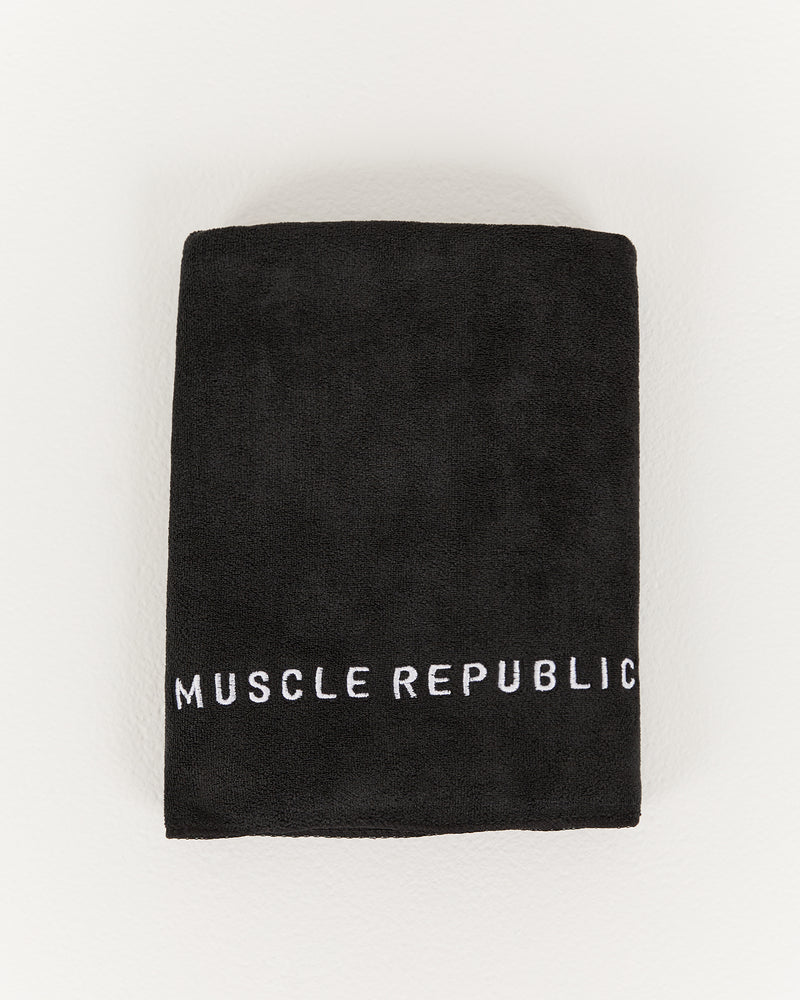 GYM TOWEL - BLACK