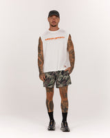 MENS HEAVY BOXY TANK - PORCELAIN TRAILBLAZER
