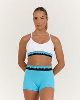 TRAINING RANGE BALANCE III BRA - WHITE HYPER BLUE