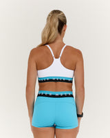 TRAINING RANGE BALANCE III BRA - WHITE HYPER BLUE