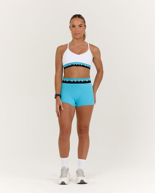 TRAINING RANGE BALANCE III BRA - WHITE HYPER BLUE