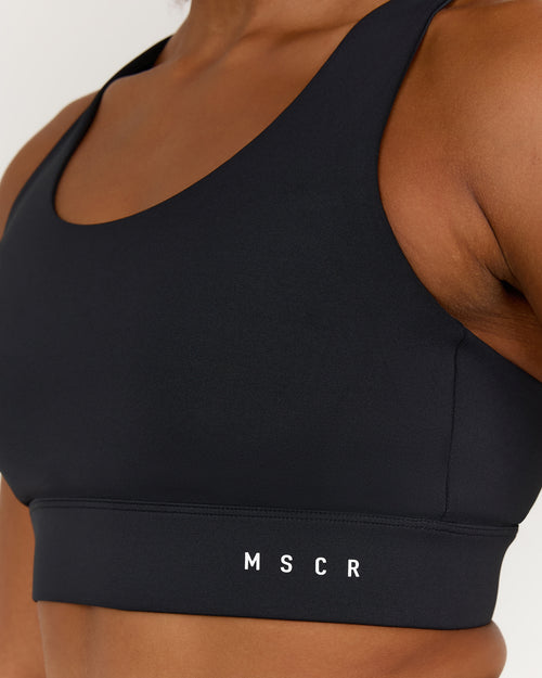 TRAINING RANGE IMPACT BRA - BLACK