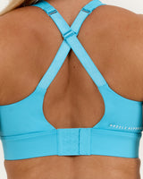 TRAINING RANGE IMPACT BRA - HYPER BLUE