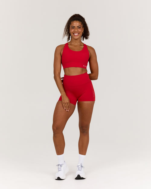 TRAINING RANGE IMPACT BRA - REP RED
