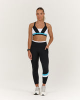 TRAINING RANGE SYNERGY BRA - WHITE HYPER BLUE