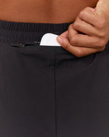 ULTRA INBUILT RUN SHORTS 3" - BLACK