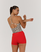 LUXE ADDISON TOP - FIERCE LEOPARD