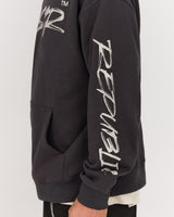 MEN'S RELAXED HOODIE - CARBON VANDAL