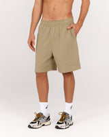 RELAXED SWEATSHORT - DUNE VANDAL