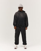 MEN'S OVERSIZED HOODIE - SUNFADE BLACK VANGUARD