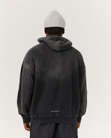 MEN'S OVERSIZED HOODIE - SUNFADE BLACK VANGUARD