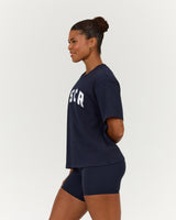 BOXY TEE - DEEP NAVY VINTAGE MSCR