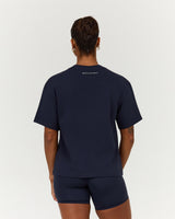 BOXY TEE - DEEP NAVY VINTAGE MSCR