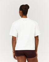 BOXY TEE - OFF WHITE VINTAGE MSCR