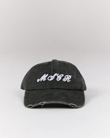 VINTAGE SCRIPT DAD CAP - WASHED KHAKI