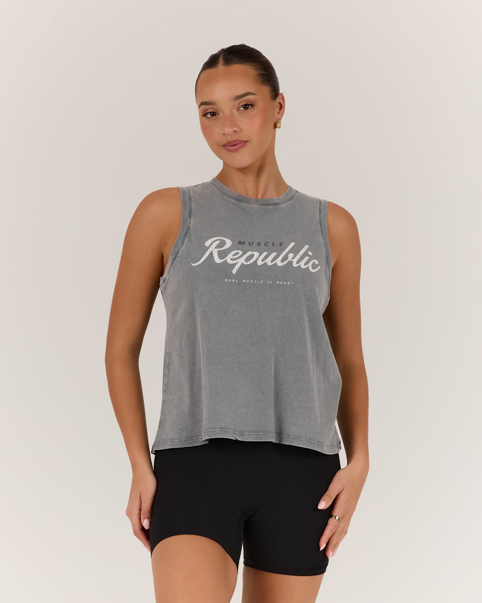 VINTAGE TANK - SHELL – MUSCLE REPUBLIC