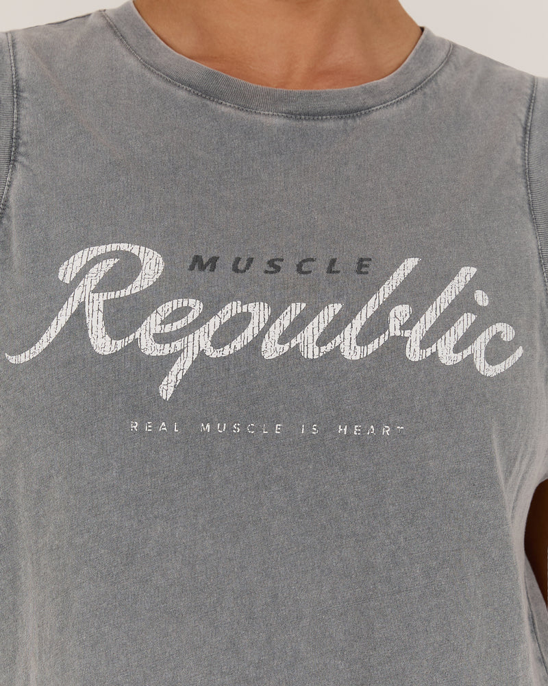 VINTAGE TANK - SHELL – MUSCLE REPUBLIC