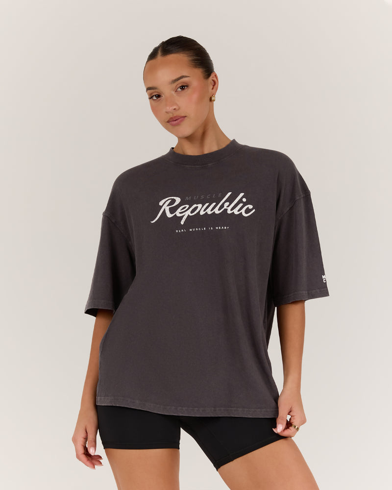 VINTAGE TEE - CHAR