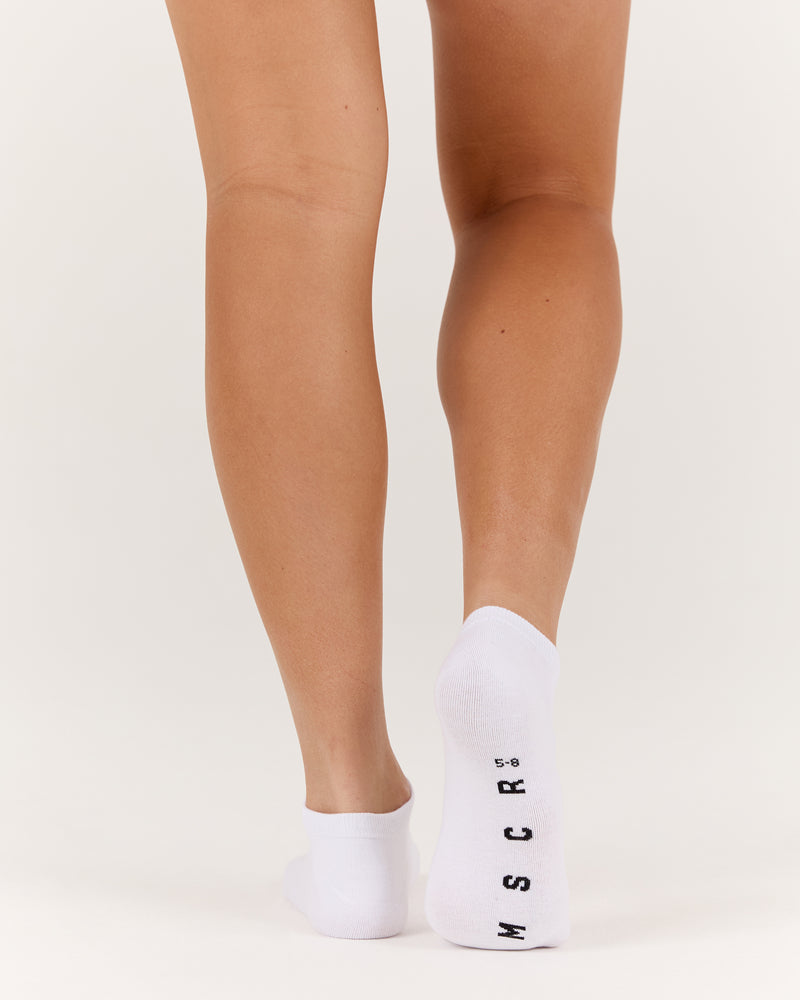 WOMENS ANKLE SOCKS - WHITE