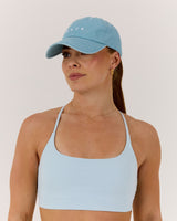 WOMENS MSCR DAD CAP - ICE BLUE