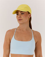 WOMENS MSCR DAD CAP - LEMON