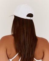 WOMENS MSCR DAD CAP - WHITE