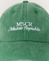 WOMENS MSCR DAD CAP - VINTAGE GREEN