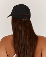 WOMENS REPUBLIC DAD CAP - BLACK
