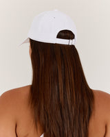 WOMENS REPUBLIC DAD CAP - WHITE