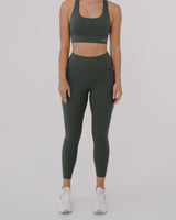 ELEVATE  LEGGINGS 7/8 - FERN