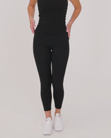 MOTION POCKET LEGGINGS 24" - BLACK