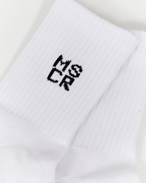 MSCR TUBE SOCKS - WHITE