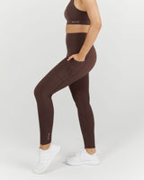 ELEVATE LEGGINGS FULL - COFFEE