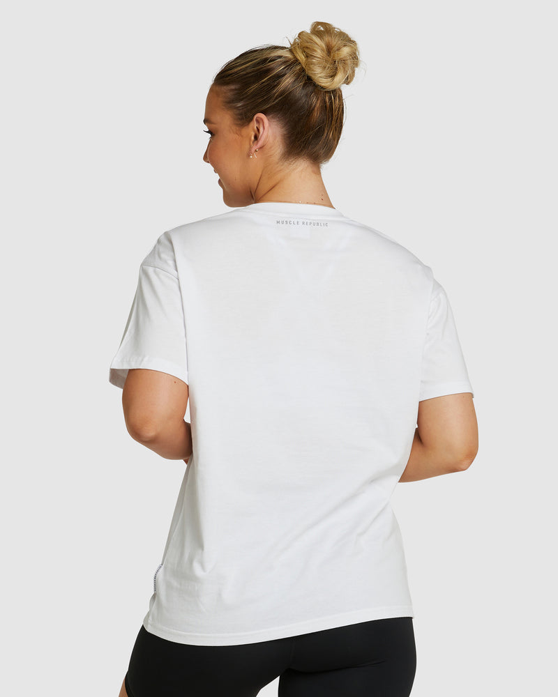 LOOSE TEE - WHITE
