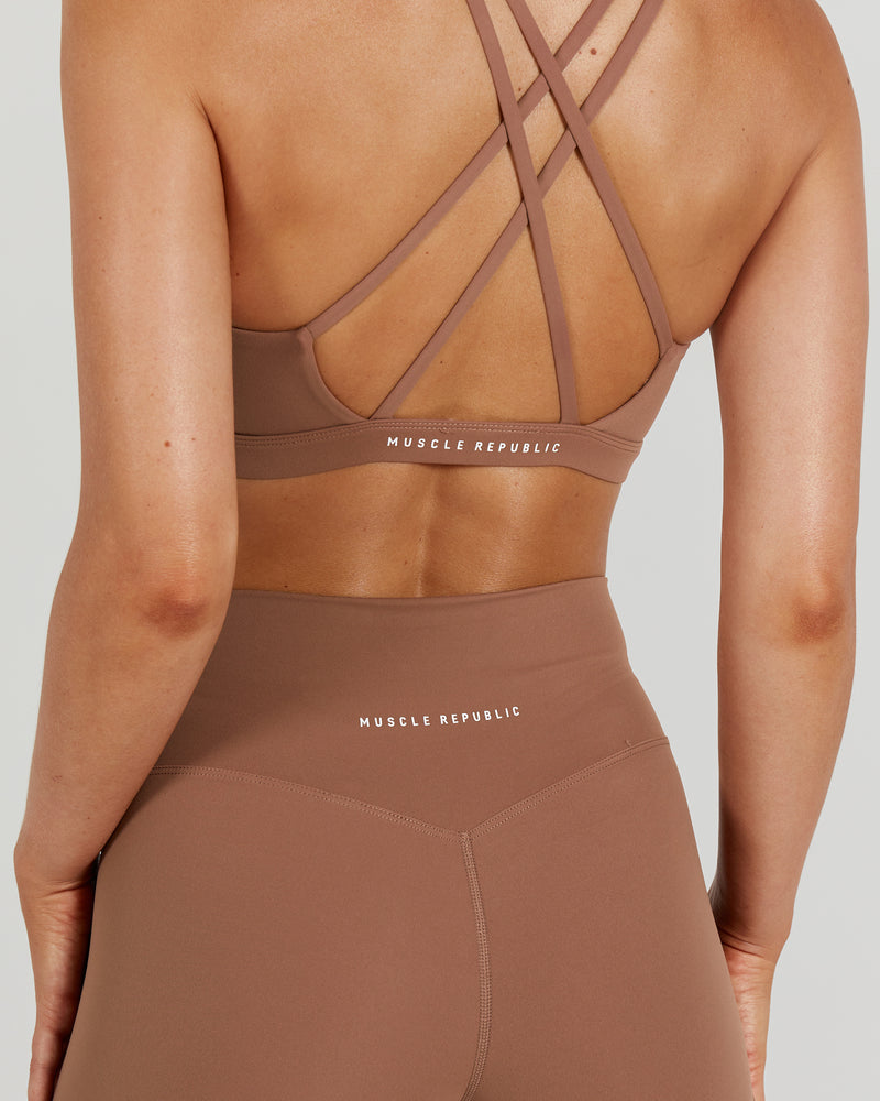 LUXE TESSA BRA - MOCHA